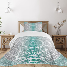 Boho Meditation Art Work Bedspread Set