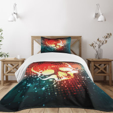 Computer Art Display Bedspread Set