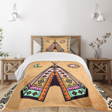Native Bohemian Signs Bedspread Set