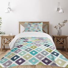 Geometrical Triangles Bedspread Set