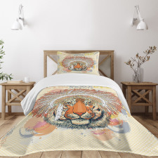 Safari Wild Tiger Bedspread Set