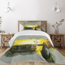 Vintage Retro Style Cuban Bedspread Set