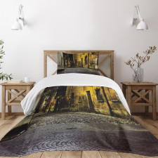 Dark City Old Avenues Bedspread Set