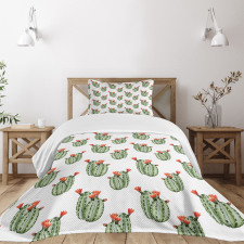 Cactus Plant Desert Bedspread Set