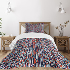 Striped Bedspread Set