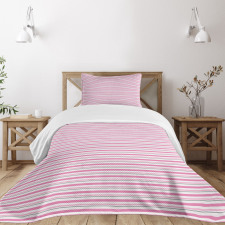 Modern Striped Art Bedspread Set