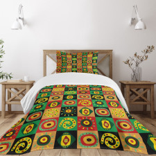 Trippy Bedspread Set