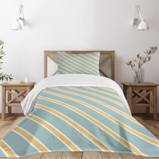 Bold Thin Stripes Bedspread Set