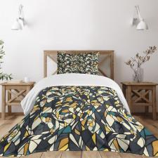 Fractal Formless Mosaic Bedspread Set