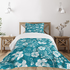 Floral Romantic Beams Bedspread Set