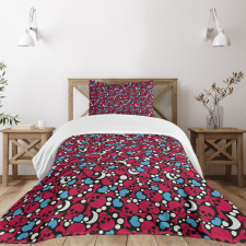 Crosses Hearts Moons Bedspread Set