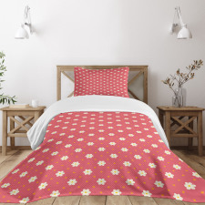 Pattern Daisy Bedspread Set