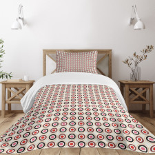 Circles Geometrical Art Bedspread Set