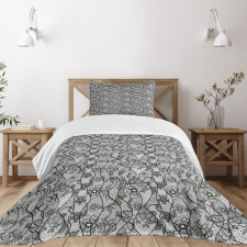 Lace Gothic Pattern Bedspread Set