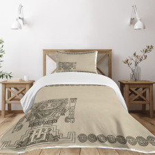 Mayan Relic Bedspread Set