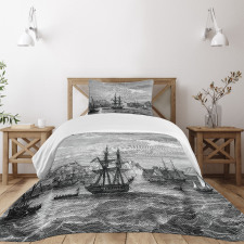 History of France Elba Bedspread Set