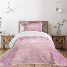 Medieval Castle Surreal Bedspread Set