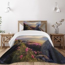 Sunrise Rhodonderons Bedspread Set