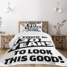 Funny Slogan Bedspread Set