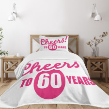 Happy Birthday Cheers Bedspread Set