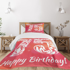 75 Swirls Bedspread Set