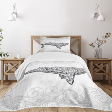 Big Fish Oriental Bedspread Set
