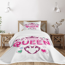 Girlish Fashion Bedspread Set