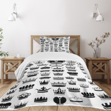 Various Crowns Imperial Bedspread Set