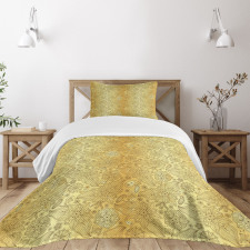 Flourishing Paisley Bedspread Set