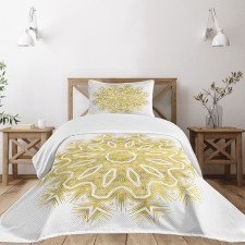 Oriental Modern Pattern Bedspread Set