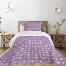 Wedding Inspired Heart Bedspread Set