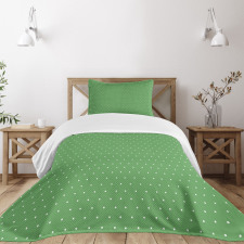 60s Retro Vintage Dots Bedspread Set