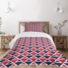 Half Triangles Bedspread Set