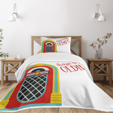 Jazz Age Party Music Bedspread Set