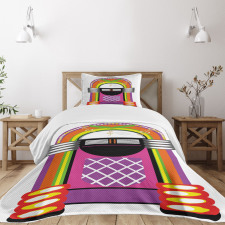 Vintage Music Notes Bedspread Set