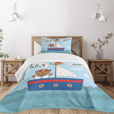 Baby Shower Bear Bedspread Set
