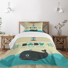 Gender Reveal Bedspread Set