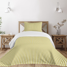 Retro Style Stripes Bedspread Set