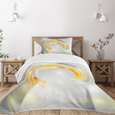 Futuristic Design Bedspread Set