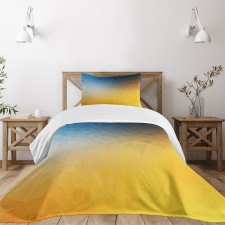 Polygon Fractal Bedspread Set