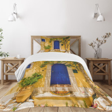 Greek House Bedspread Set