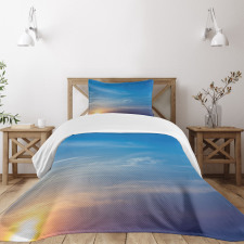 Blurry Sunrise Bedspread Set