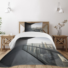 Dubai Cityscape Bedspread Set