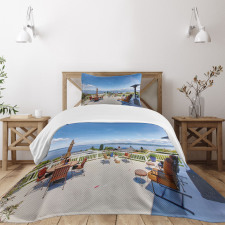 House Terrace Balcony Bedspread Set