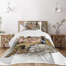 Norway Scandinavian Royal Bedspread Set