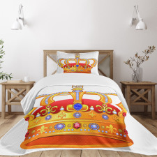 Majestic Royal Sign Crown Bedspread Set