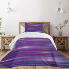 Stripe Horizontal Lines Bedspread Set