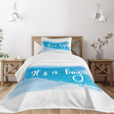 It's Boy Abstract Bedspread Set