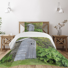 Farm Cottage Forest Bedspread Set