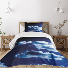 Sky Dramatic Clouds Bedspread Set